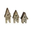 VCI-25012, Christmas Decor-Huts (Set of 3)